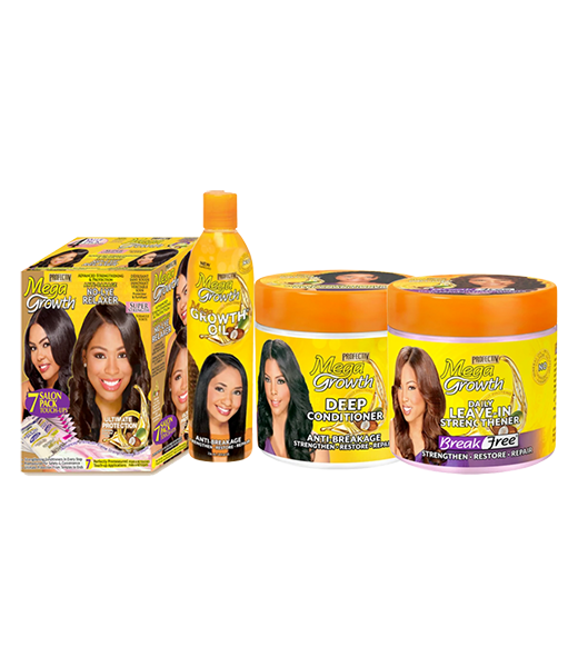 MegaGrowth Relax & Strengthen Hair Kit (Super Relaxer)